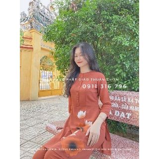 ĐỒ LAM ĐI CHÙA / ĐỒ PHẬT TỬ FORM DÀI