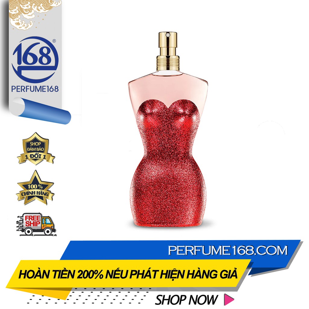 Nước hoa nữ cao cấp Jean Paul Gaultier Classique Cabaret (Limited Edition), phiên bản giới hạn, giá tốt tại Perfume168