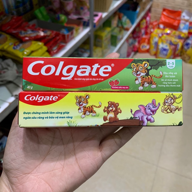 Kem đánh răng COLGATE cho bé 2-5 tuổi