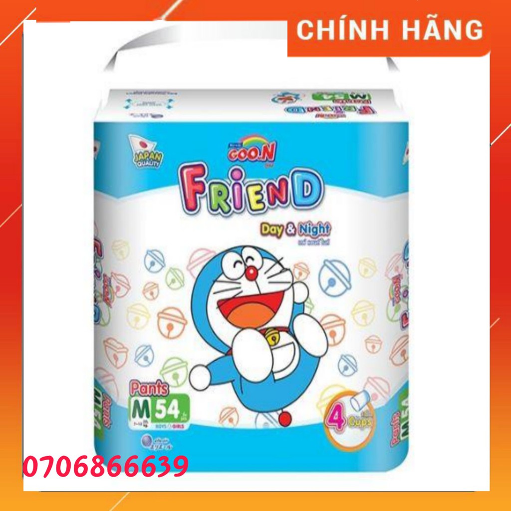 [Cần Thơ]MẪU MỚI Bỉm Goon Friend tã quần M54/ L46/XL40/XXL34/XXXL22