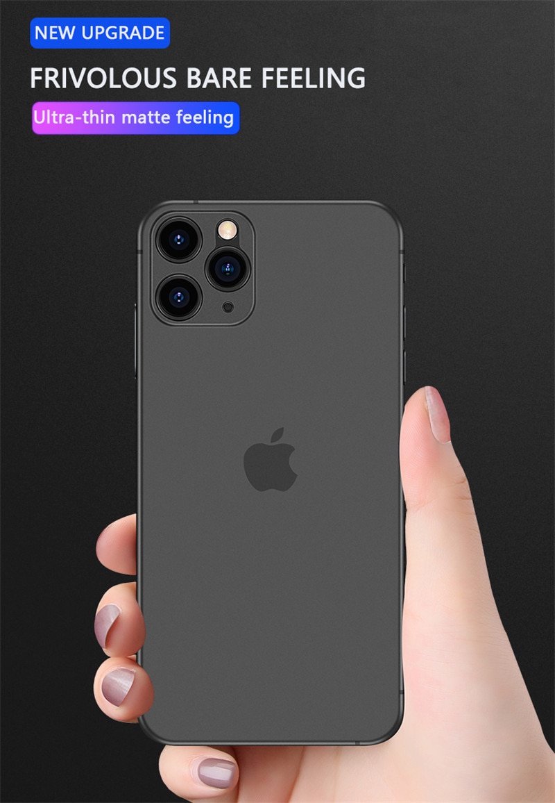 Ốp Điện Thoại Pp Cứng Siêu Mỏng Trong Suốt Cho Iphone 12 Mini 11 Pro Max X Xr Xs Iphone Se 2020 7 8 Plus | BigBuy360 - bigbuy360.vn