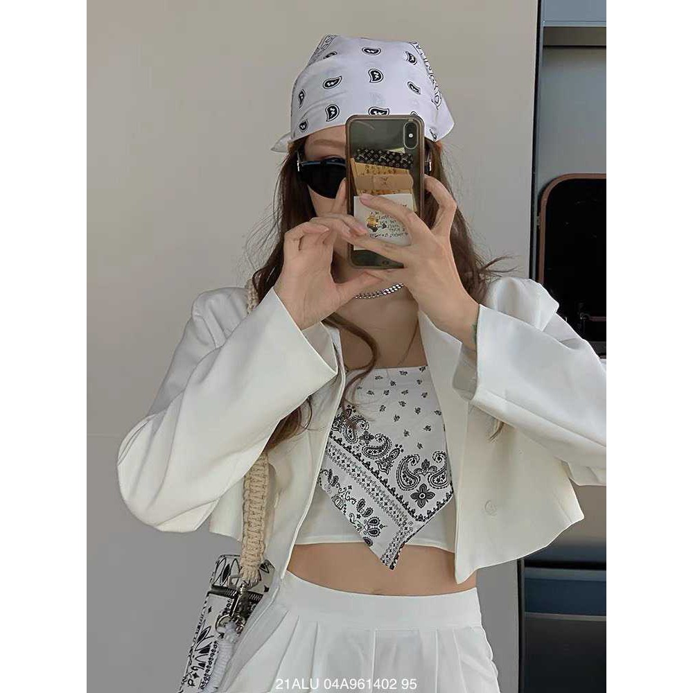 Áo len phối khăn Turban 2 dây ulzzang thời trang nữ Fmstyle Saigon 21ALU04A961406 | BigBuy360 - bigbuy360.vn