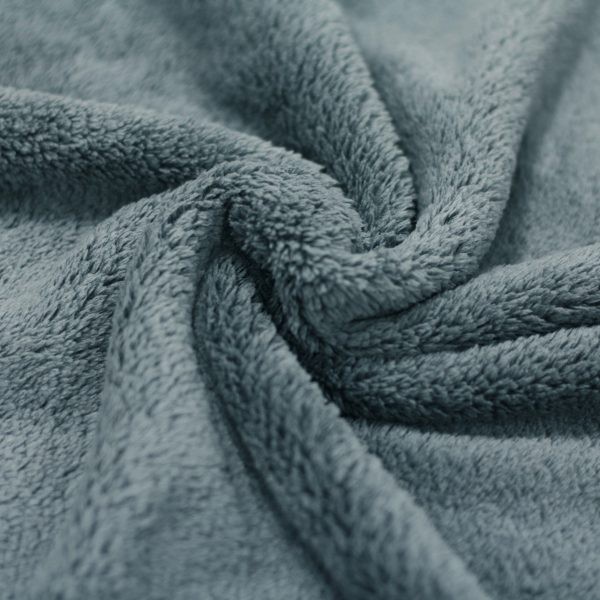 Khăn lau paste, wax đánh bóng – MicroFiber Wax Removal Towel - Màu xám