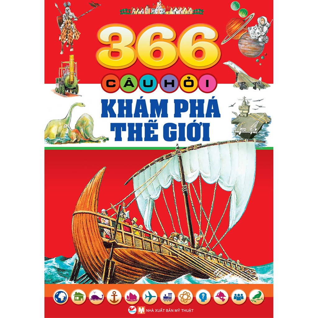 Sách - 366 câu hỏi khám phá thế giới