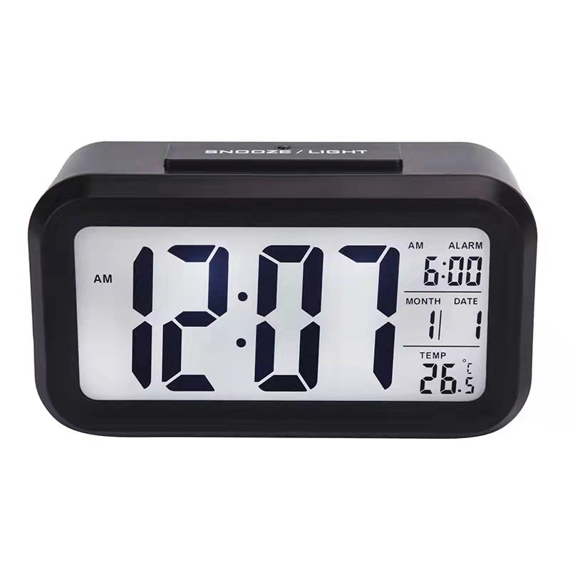 ĐỒNG HỒ BÁO THỨC LCD DH1011 TRANG TRÍ SIÊU ĐẸP