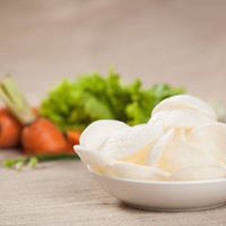 Bánh phồng chay khoai tây hộp 200g thương hiệu Sa Giang vị tự nhiên