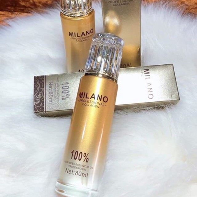 Tinh dầu dưỡng tóc cao cấp Milano Collagen 80ml