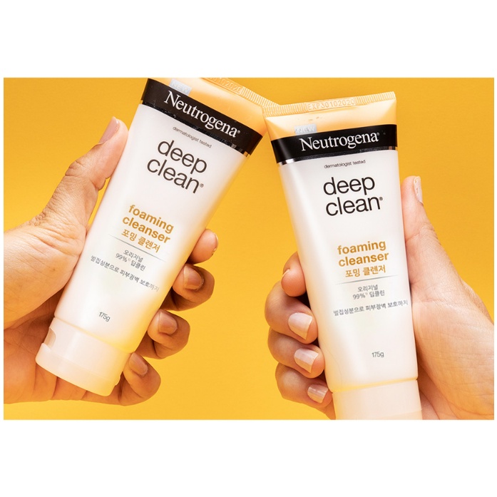 Sữa Rửa Mặt Tạo Bọt Làm Sạch Sâu Neutrogena 100g / 175g