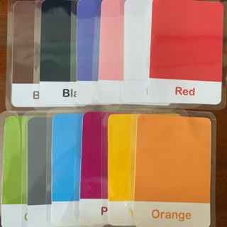 HỌC LIỆU CHO BÉ: FLASHCARD MÀU SẮC