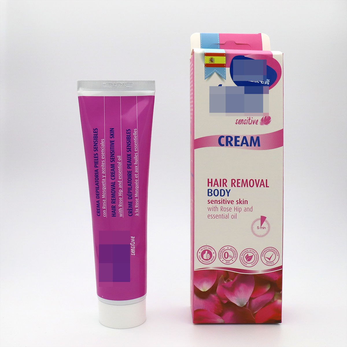 Nhập Khẩu Tây Ban Nha Bộ Bikini Sát Nách Kem Tẩy Lông Hai Tùy Chọn