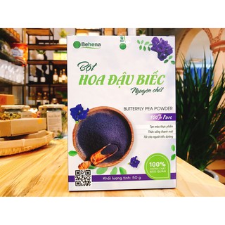 Bột hoa đậu biếc Behena 50gr