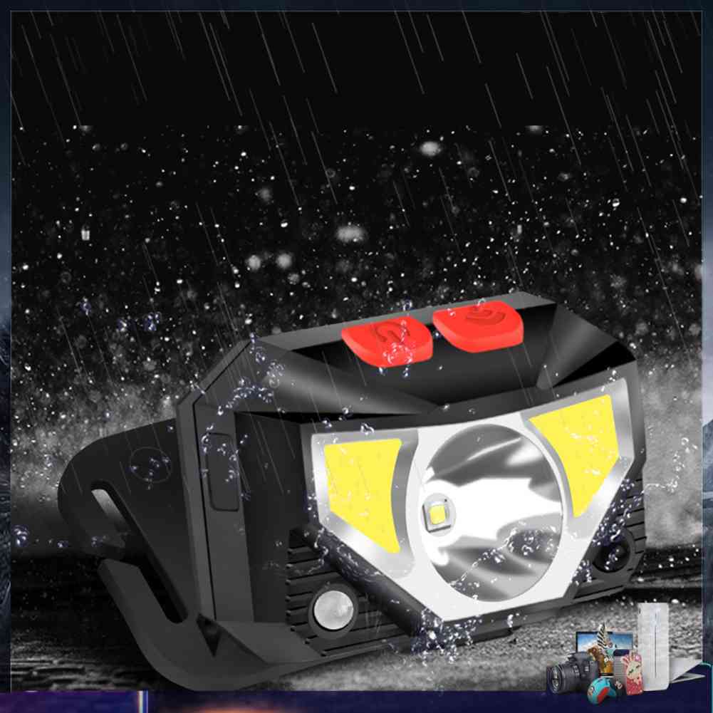 Đèn Pin Đội Đầu Siêu Sáng 1000mAh XPG + COB