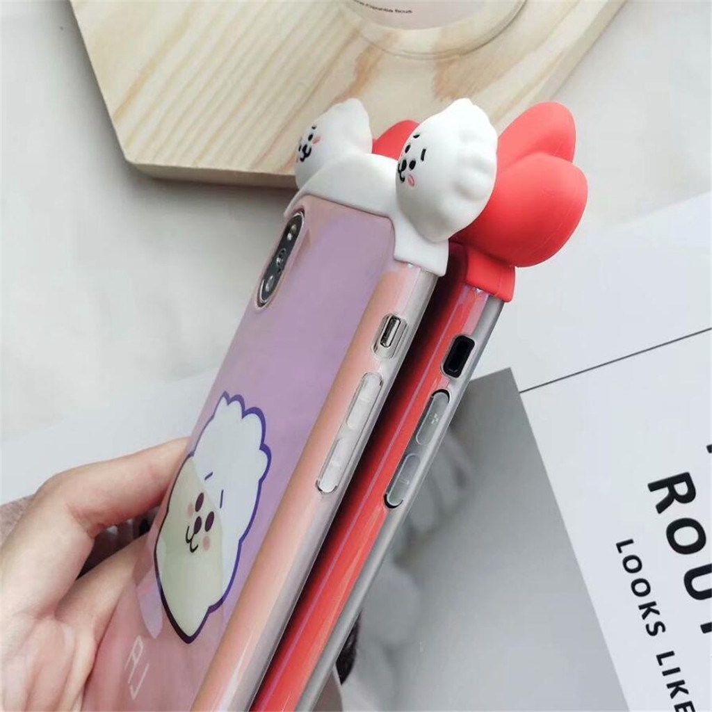 Bangtan Boys BtsTATA Slim Silicone TPU Soft Phone Case For iPhone | BigBuy360 - bigbuy360.vn