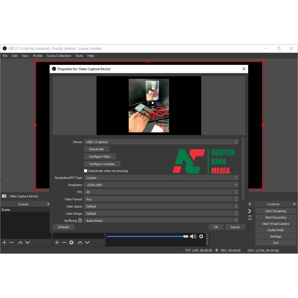 Cáp HDMI to USB 3.0 Video Capture Card 1080P 60FPS - Hỗ Trợ Live Stream, Ghi Hình Từ Điện Thoại, Camera, PS4, XBOX