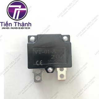 Cầu Chì Tự Hồi Nhiệt 20A Dành Cho Ô Tô Xe Máy Điện Trẻ Em