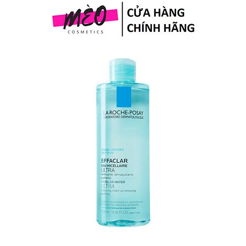 Nước Tẩy Trang Cho Da Dầu Da Nhạy Cảm La Roche-Posay Micellar Water Ultra For Oily Skin 400ml