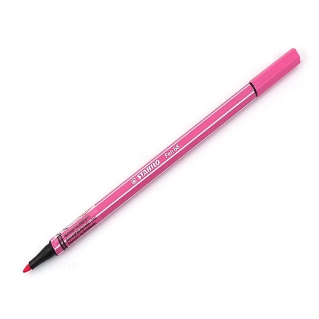 Combo 4 bút lông màu Stabilo Pen 68 Marker – 1.0mm – Pink Colors