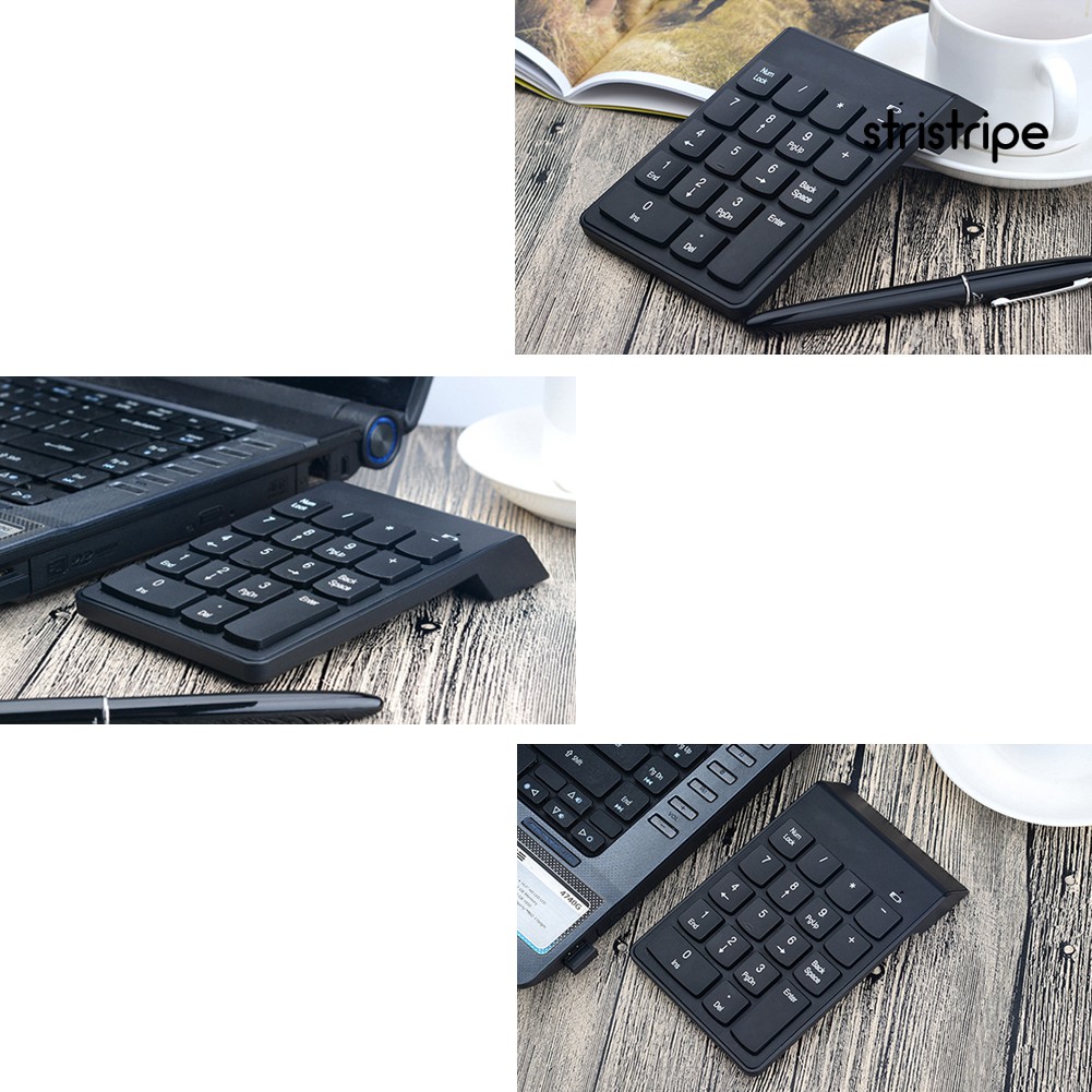 STR 18 Keys Mini USB 2.4GHz Wireless Numeric Keypad Keyboard Numpad for PC Laptop