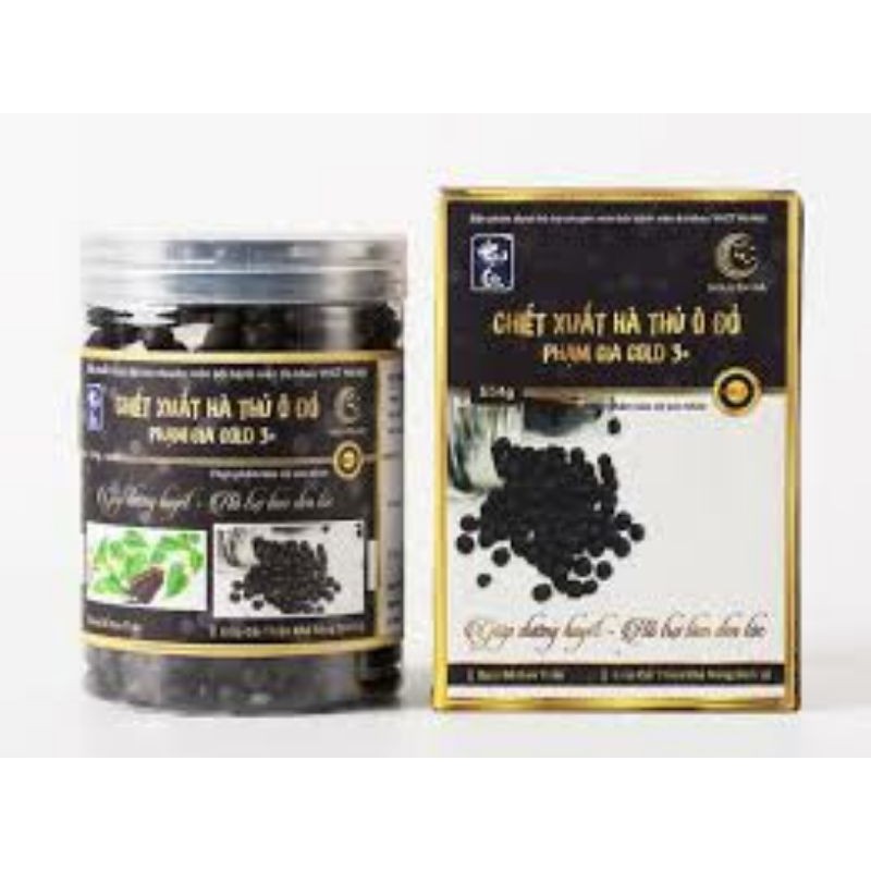 Viên uống Chiết Xuất Hà Thủ Ô Phạm Gia Gold 3+ không lo tóc bạc