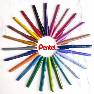 Bút viết thư pháp Pentel brush sign pen Calligraphy hàng chính hãng