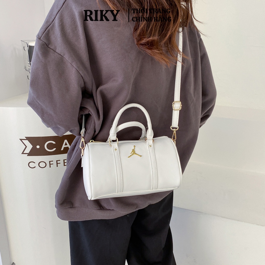 Túi xách nữ mini RIKY túi trống nữ đi chơi thời trang cao cấp da pu chống nước phong cách hàn quốc