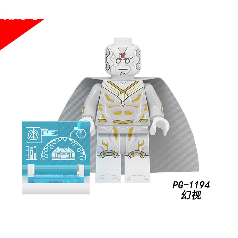 Set đồ chơi lắp ráp mô hình nhân vật Loki/ Star Lord phù thuỷ series Marvel