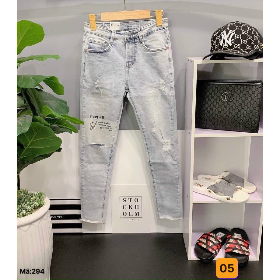 Quần Jean Nam Cao Cấp 🤜 FREESHIP 🤛 Quần Bò Nam Ống Côn Cao Cấp Form Chuẩn Co Giãn HG601 | BigBuy360 - bigbuy360.vn