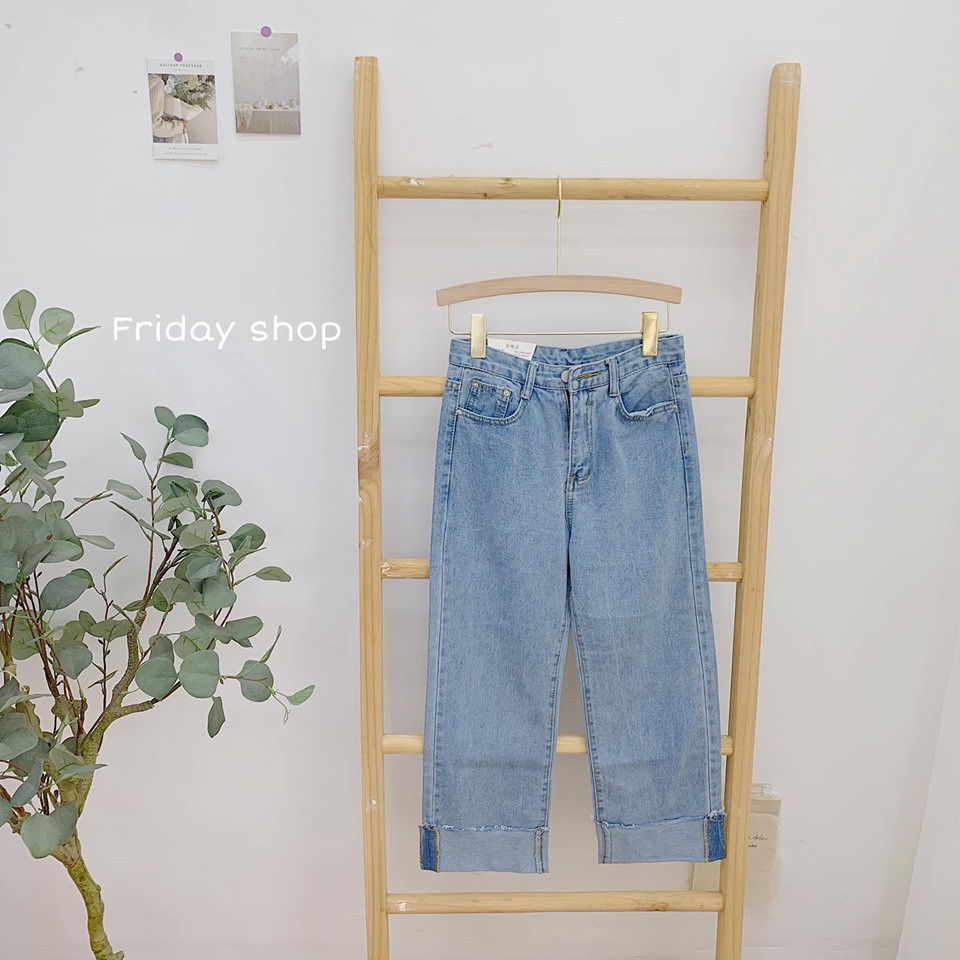 Quần Jean nữ ống rộng - Hàng cao cấp xuất khẩu Việt Nam | BigBuy360 - bigbuy360.vn