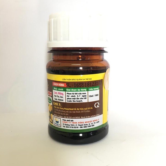 Cặp đôi phân đạm cá Powerfeed và Tảo biển Seasol 100ml nhập khẩu từ Úc tốt cho mọi giai đoạn của cây trồng
