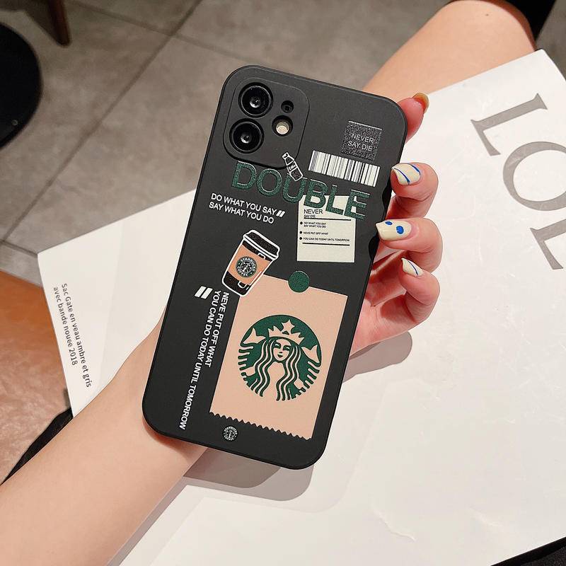 Ốp điện thoại  Starbucks McDonald's Ốp iphone 14 13 12 11 pro max  x xs xr xsmax  7Plus 8Plus 7 8 6 6s -G3M