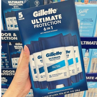 Lăn Khử Mùi Nam Gillette Endurance Clear Gel Cool Wave 113g