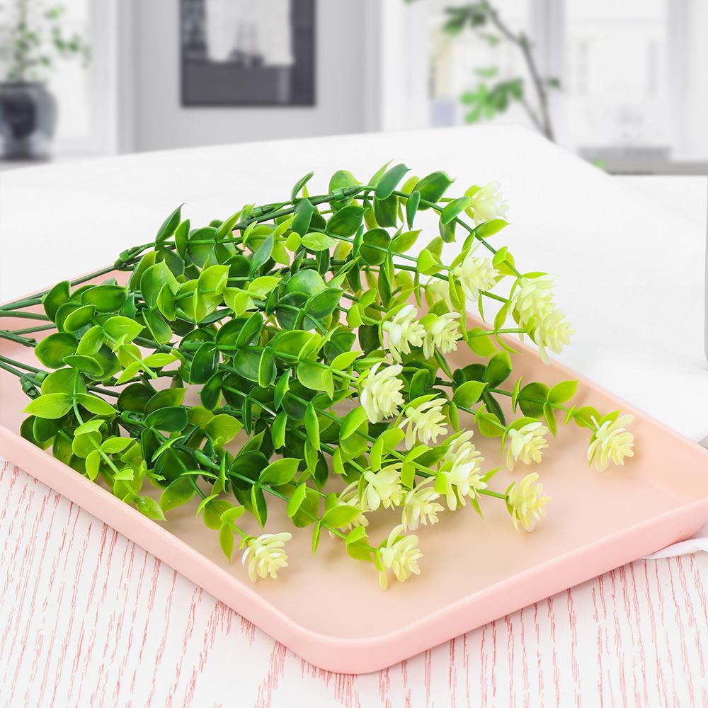 KUNHEV Hoa Mẫu Đơn Giả Bằng Nhựa Để Bàn Trang Trí Nhà Cửa / Tiệc Cưới