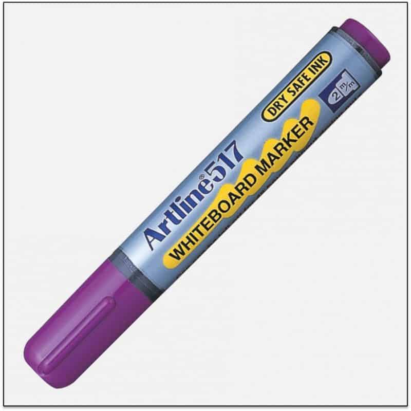 Bút lông viết bảng chống khô mực Artline EK-517 - Màu tím (Purple)