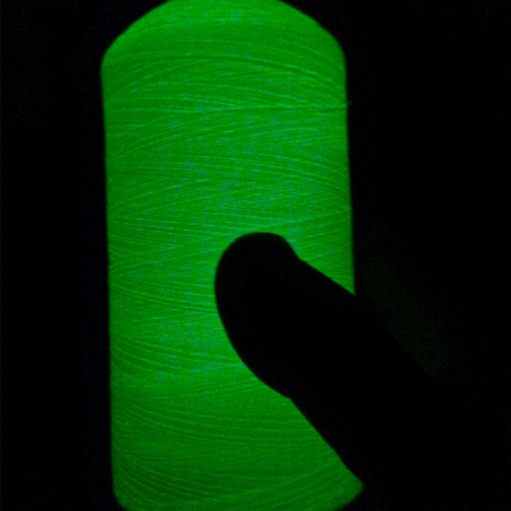 Cuộn chỉ dạ quang dài 1000yard làm đồ thủ công DIY