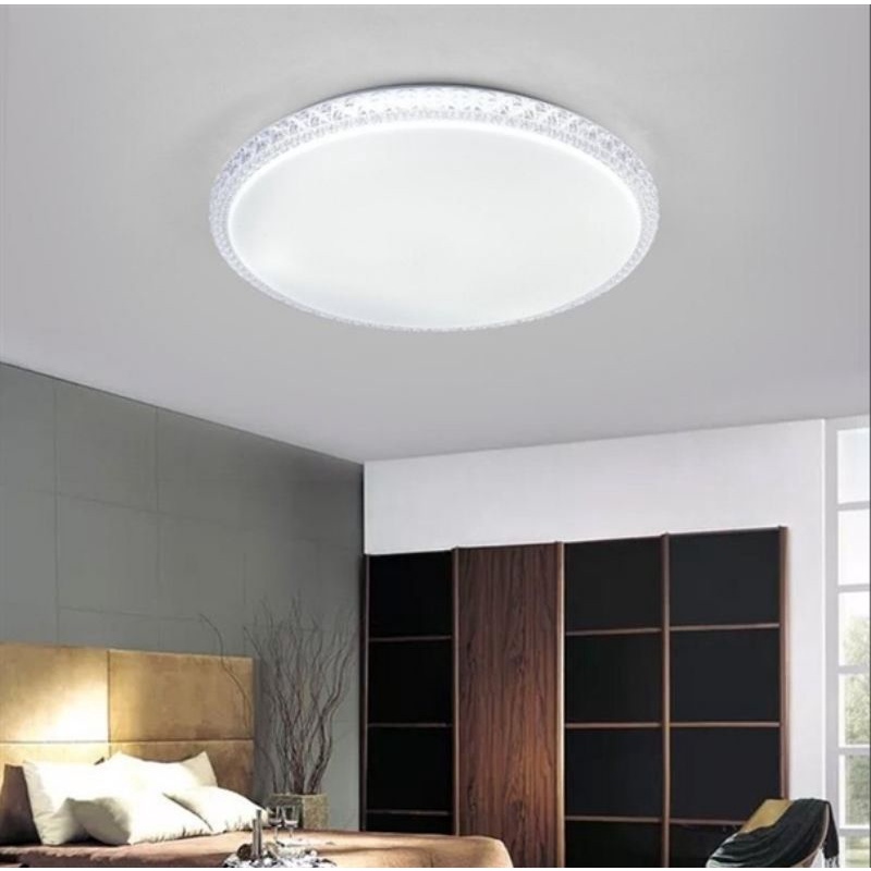 Đèn ốp trần phòng khách, phòng ngủ, phòng ăn phong cách hiện đại 011