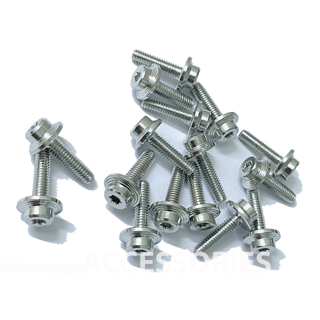 Ốc Salaya Inox 304 4li15 Dù Nhỏ Gắn Nắp Dầu Gắn Bợ Cổ Wave Cao Cấp PKPH