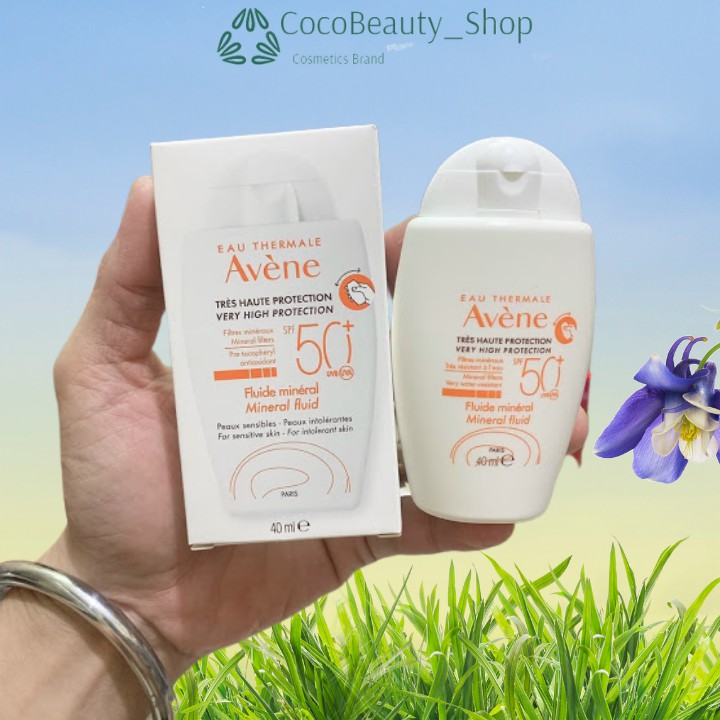 [CHÍNH HÃNG] Kem Chống Nắng Avene Trắng 40ml (CHO DA NHẠY CẢM]