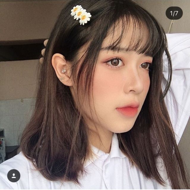 Phụ kiện hoa cúc - kẹp mái