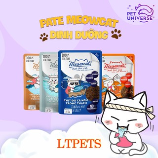  Pate Meowcat 70g cho mèo dạng thạch - hàng Việt Nam