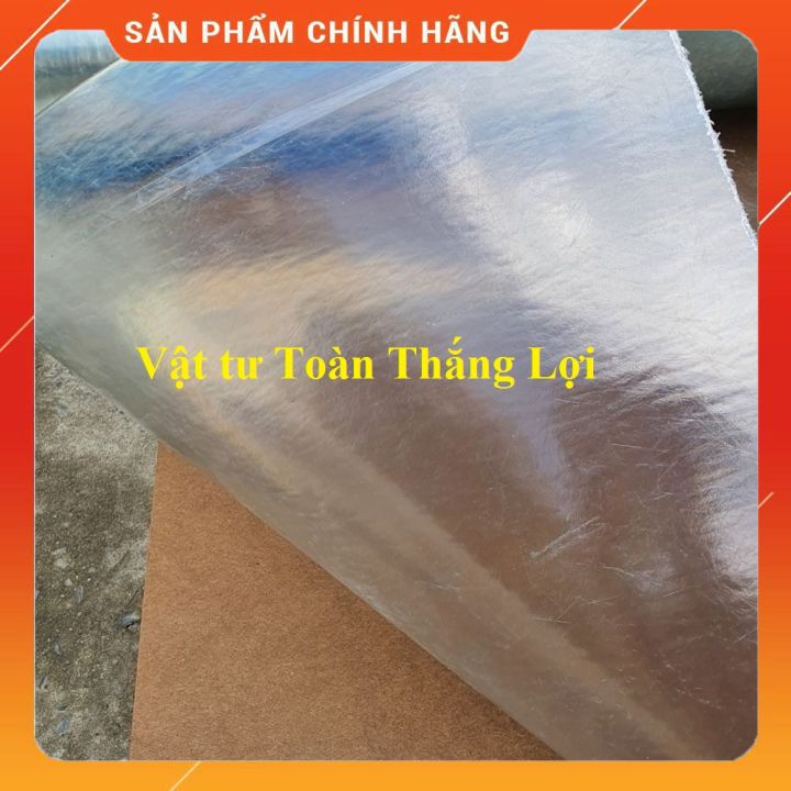 ( Khổ cao 1m x dày 8dem) Tôn nhựa lấy ánh sáng màu trắng mờ che nắng mưa đều được