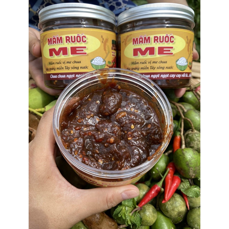 Mắm ruốc me ⚡ LOẠI CỰC NGON ⚡ Mắm ruốc me nguyên hạt cùng muối tép rang với ớt rim khô ăn một lần là ghiền