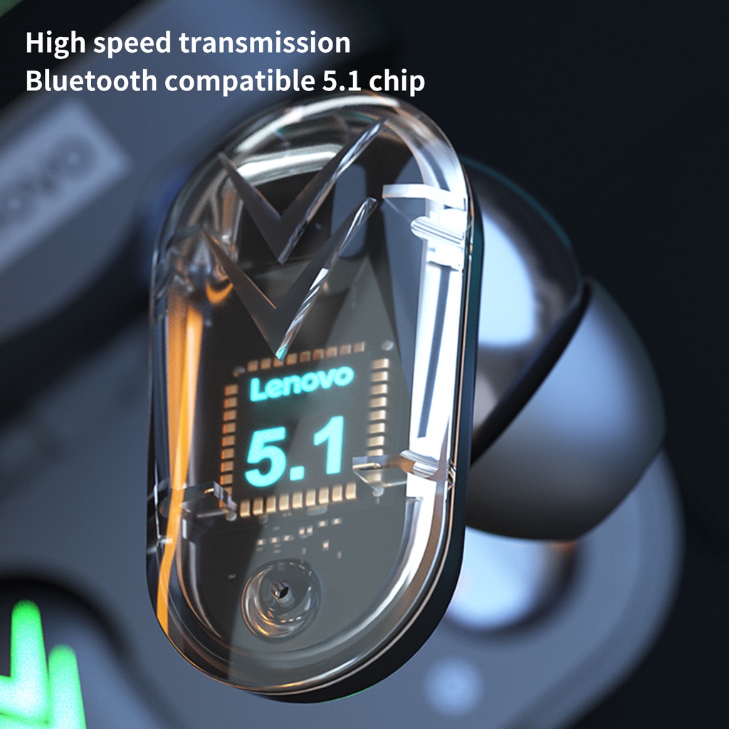 Set 2 tai nghe không dây Lenovo XT82 bluetooth 5.1 chống mồ hôi