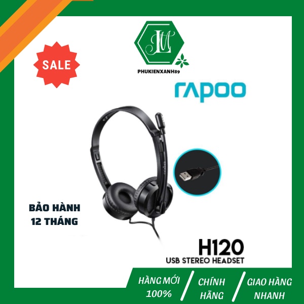 Tai nghe có USB Rapoo H120