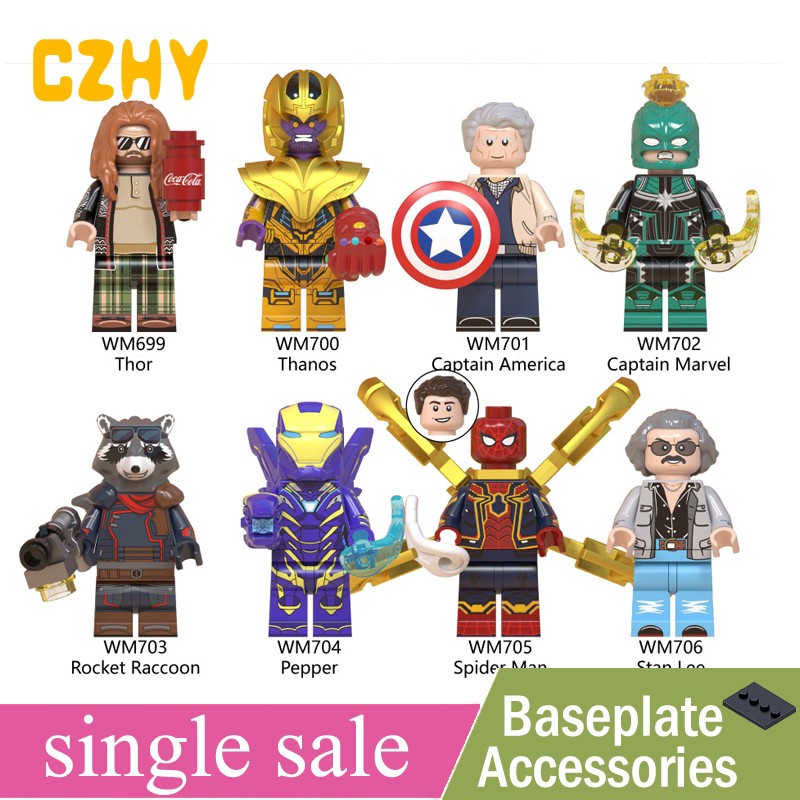 Mô hình lego xếp hình thiết kế nhân vật siêu anh hùng dành cho bé WM6061