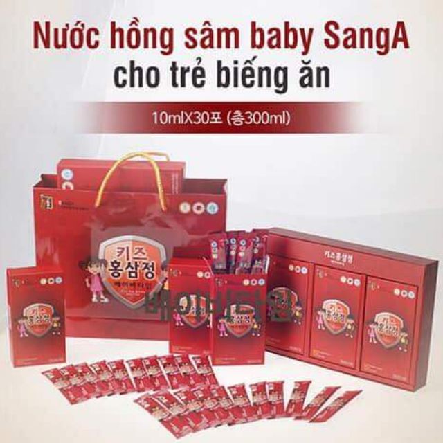Hồng sâm baby sanga Hàn quốc