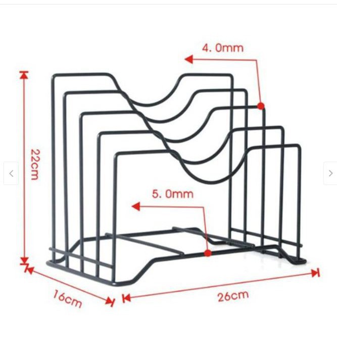 Kệ để vung dao, thớt inox sang trọng