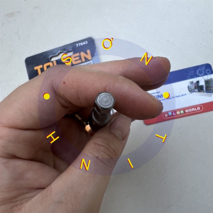 Đầu chụp bắn ốc 8mm , vít tôn, có từ tolsen 77843