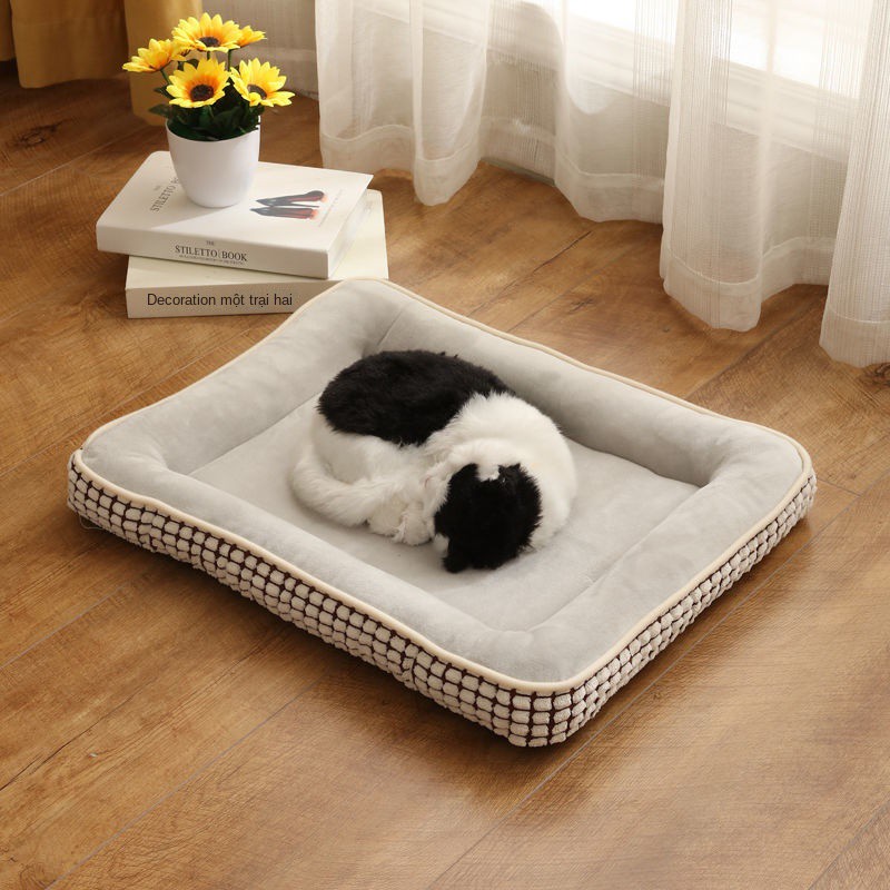 NEWDog House Winter Cat House Pet House Dog Mat Teddy Dog House Chó lớn và nhỏ Ngủ Mat Đồ dùng cho c