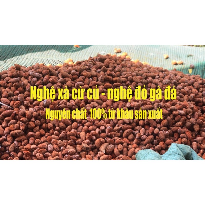 [NGUYÊN CHẤT 100%] Nghệ Đỏ Gà Đá Cao Cấp - Nghệ xay 500g