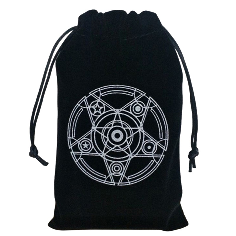 Túi Dây Rút Vải Nhung Đựng Thẻ Bài Trò Chơi Phù Thủy